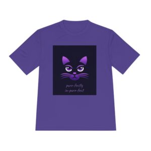 Cat face Unisex Moisture Wicking Tee